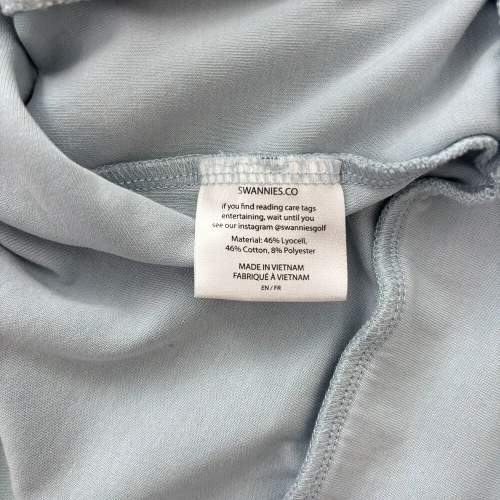 Swannies Golf Women’s Performance Hoodie Blue Size L Pullover Outdoor Athletic - Picture 9 of 12